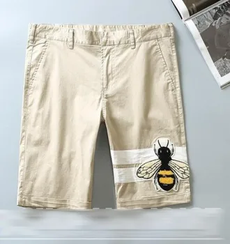 High New Novelty high Men Comfortable embroidery Bee Bees Classic Striped Skateboard Street Cotton Casual Shorts #L93
High New Novelty high Men Comfortable embroidery Bee Bees Classic Striped Skateboard Street Cotton Casual Shorts #L93