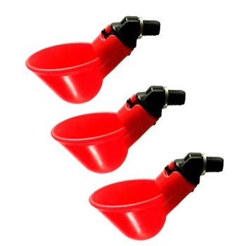 10pcs water pigeon drinker, Automatic Chicken Quail Pigeon Drinker Drinking Water Poultry Drinking Bowl Farm Farming Equipment
10pcs water pigeon drinker, Automatic Chicken Quail Pigeon Drinker Drinking Water Poultry Drinking Bowl Farm Farming Equipment