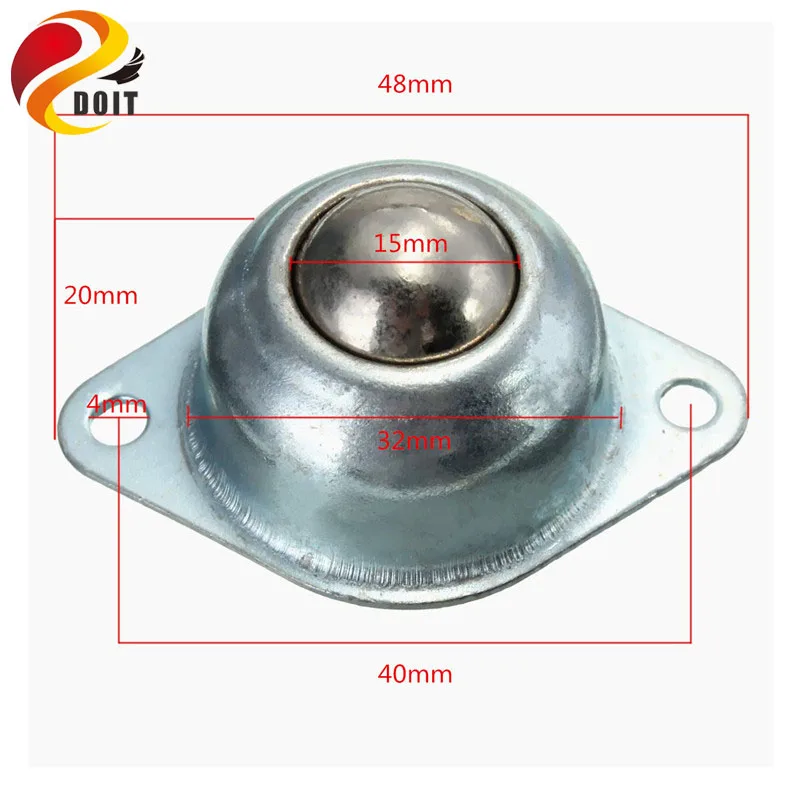 Original Bull Eye Round Ball Universal Wheel Robot Accessory Omni Balance Car Chassis DIY RC Toy Remote Control Atmega UNO
Original Bull Eye Round Ball Universal Wheel Robot Accessory Omni Balance Car Chassis DIY RC Toy Remote Control Atmega UNO