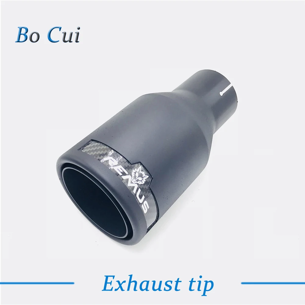 1 PCS Universal Remus Exhaust Matt black 63mm in-89mm out Carbon fiber Rear Exhaust tips end Pipe for BMW Benz Audi
1 PCS Universal Remus Exhaust Matt black 63mm in-89mm out Carbon fiber Rear Exhaust tips end Pipe for BMW Benz Audi