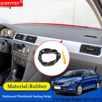 Car-styling Rubber Anti-Noise Soundproof Dustproof Car Dashboard Windshield Sealing Strips Accessories For Skoda Rapid 2013-2018
Car-styling Rubber Anti-Noise Soundproof Dustproof Car Dashboard Windshield Sealing Strips Accessories For Skoda Rapid 2013-2018