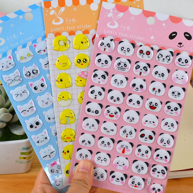 1 pcs/pack Cute animal head Diary Stationery Stickers Decorative Mobile Stickers Scrapbooking DIY Craft Stickers
1 pcs/pack Cute animal head Diary Stationery Stickers Decorative Mobile Stickers Scrapbooking DIY Craft Stickers