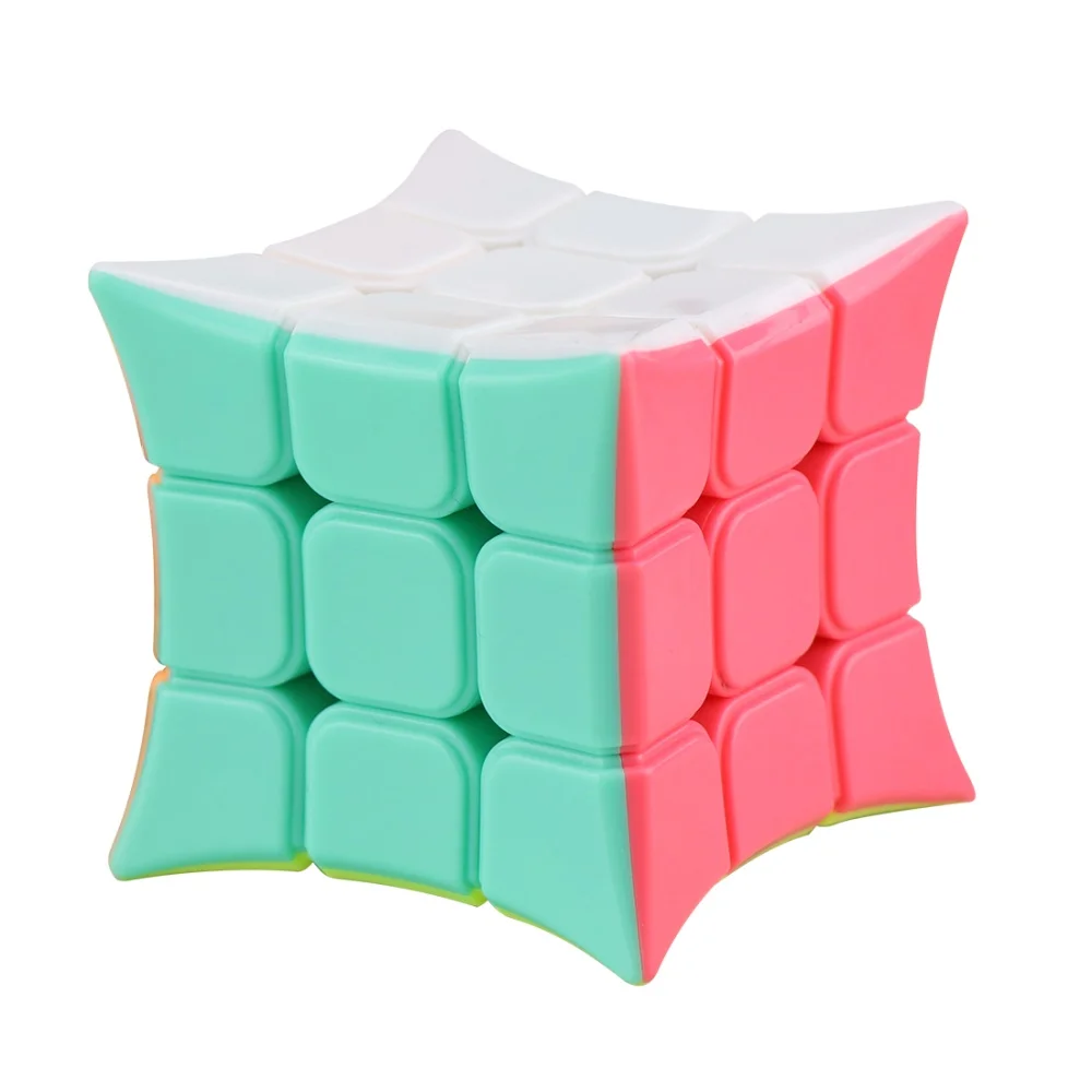 Odd Shape Concave Surface Forever Color Stickerless 3x3 3x3x3 Cube Puzzle cubo antiestres
Odd Shape Concave Surface Forever Color Stickerless 3x3 3x3x3 Cube Puzzle cubo antiestres