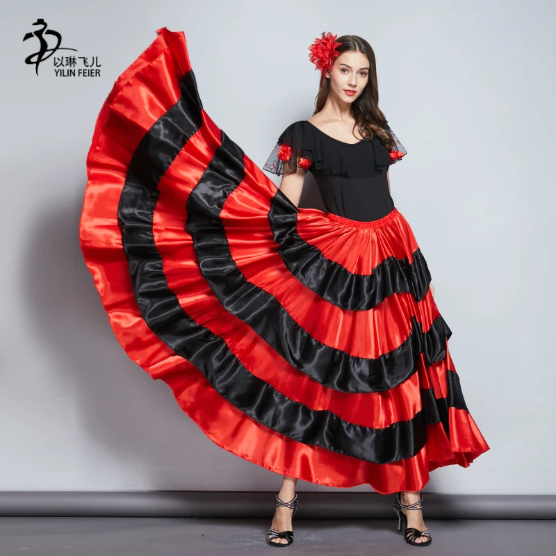 spanish dance skirt flamanco costume stage performance costume girls skirt 540 degree Free size bohemina style belly skirt
spanish dance skirt flamanco costume stage performance costume girls skirt 540 degree Free size bohemina style belly skirt