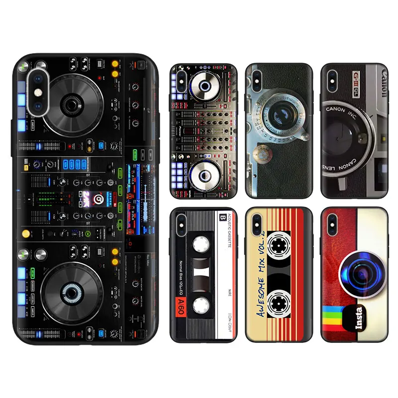 audio cassette tape Black Soft Cases for Apple iPhone 7 8 Plus 6 6S Plus X XR XS MAX 5S SE Silicone phone case
audio cassette tape Black Soft Cases for Apple iPhone 7 8 Plus 6 6S Plus X XR XS MAX 5S SE Silicone phone case