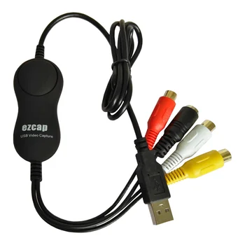 

USB2.0 UVC Video Audio Capture card, convert any analog RCA to digital for windows, mac, linux,android os Free shipping