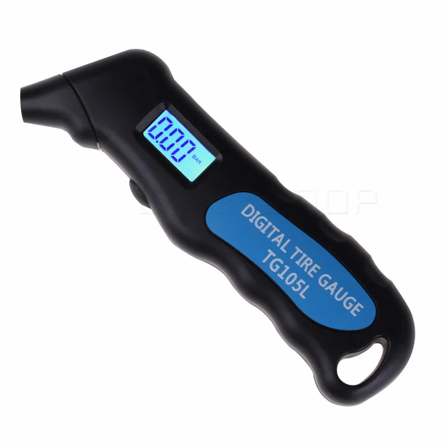 

Digital Auto Car Truck Air Tire Pressure Gauge Tester LCD Screen Manometer Barometers Meter for Motorcycle Automobile