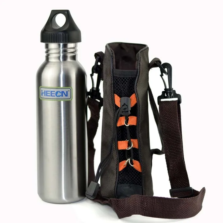Heecn outdoor stainless steel sports bottle american style steel 750ml sports bottle water bottle cage
Heecn outdoor stainless steel sports bottle american style steel 750ml sports bottle water bottle cage