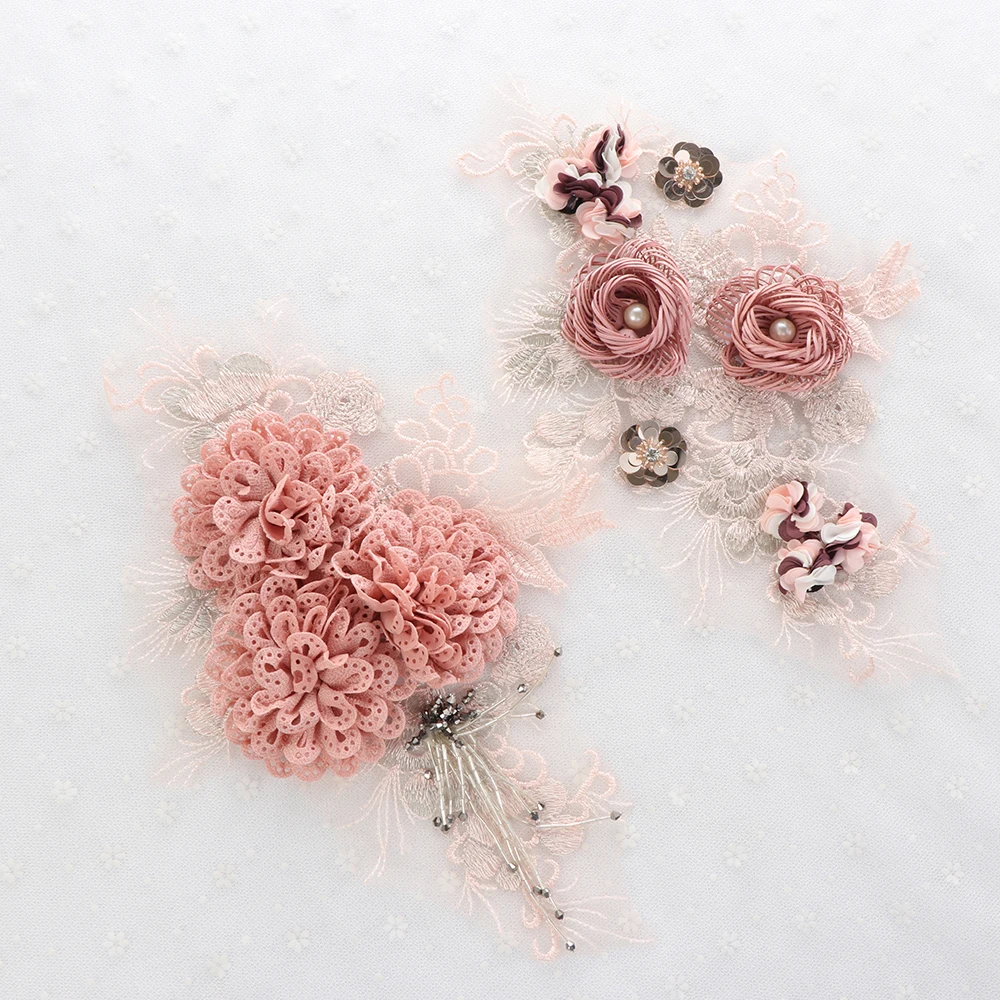 1PC Women's Fashion Fabric Sewing Craft Flower Lace Embroidered Neckline Collar Trim Clothes Patch Wedding Dress Appliques
1PC Women's Fashion Fabric Sewing Craft Flower Lace Embroidered Neckline Collar Trim Clothes Patch Wedding Dress Appliques