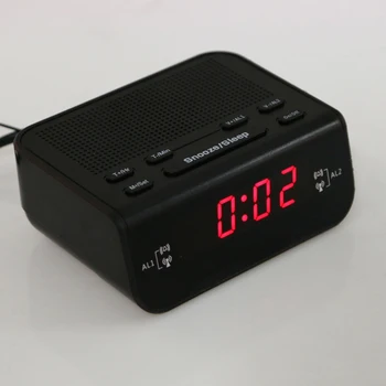 Compact Digital FM Radio with Alarm Clock Function LCD Display Time Automatical Scan Radio Dual Alarm Clock EU 10 FM radio
Compact Digital FM Radio with Alarm Clock Function LCD Display Time Automatical Scan Radio Dual Alarm Clock EU 10 FM radio