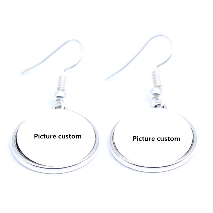 New Fashion Custom Picture Charm Earrings Glass Cabochon Jewelry For Women Men (Order a Message )
New Fashion Custom Picture Charm Earrings Glass Cabochon Jewelry For Women Men (Order a Message )