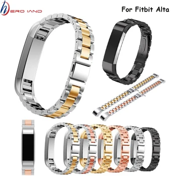 New arrival Fashion Stainless Steel Watch Band Wrist strap For Fitbit Alta Smart Watch Band Link Strap Bracelet high quality
New arrival Fashion Stainless Steel Watch Band Wrist strap For Fitbit Alta Smart Watch Band Link Strap Bracelet high quality