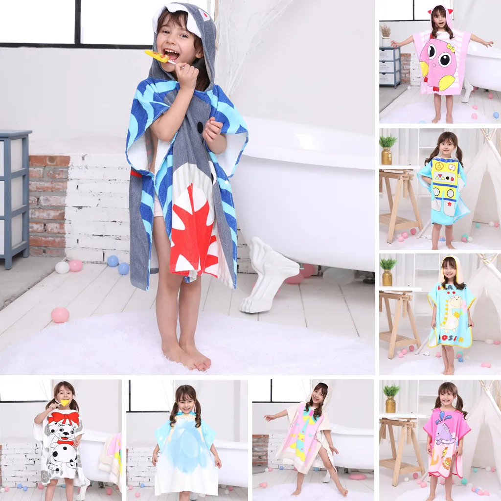 Kids Bathrobe For Girls Pajamas Children Cartoon Animals Hooded Bath Towel Pajamas Baby Towel Flannel Sleepwear Nightwear #40
Kids Bathrobe For Girls Pajamas Children Cartoon Animals Hooded Bath Towel Pajamas Baby Towel Flannel Sleepwear Nightwear #40