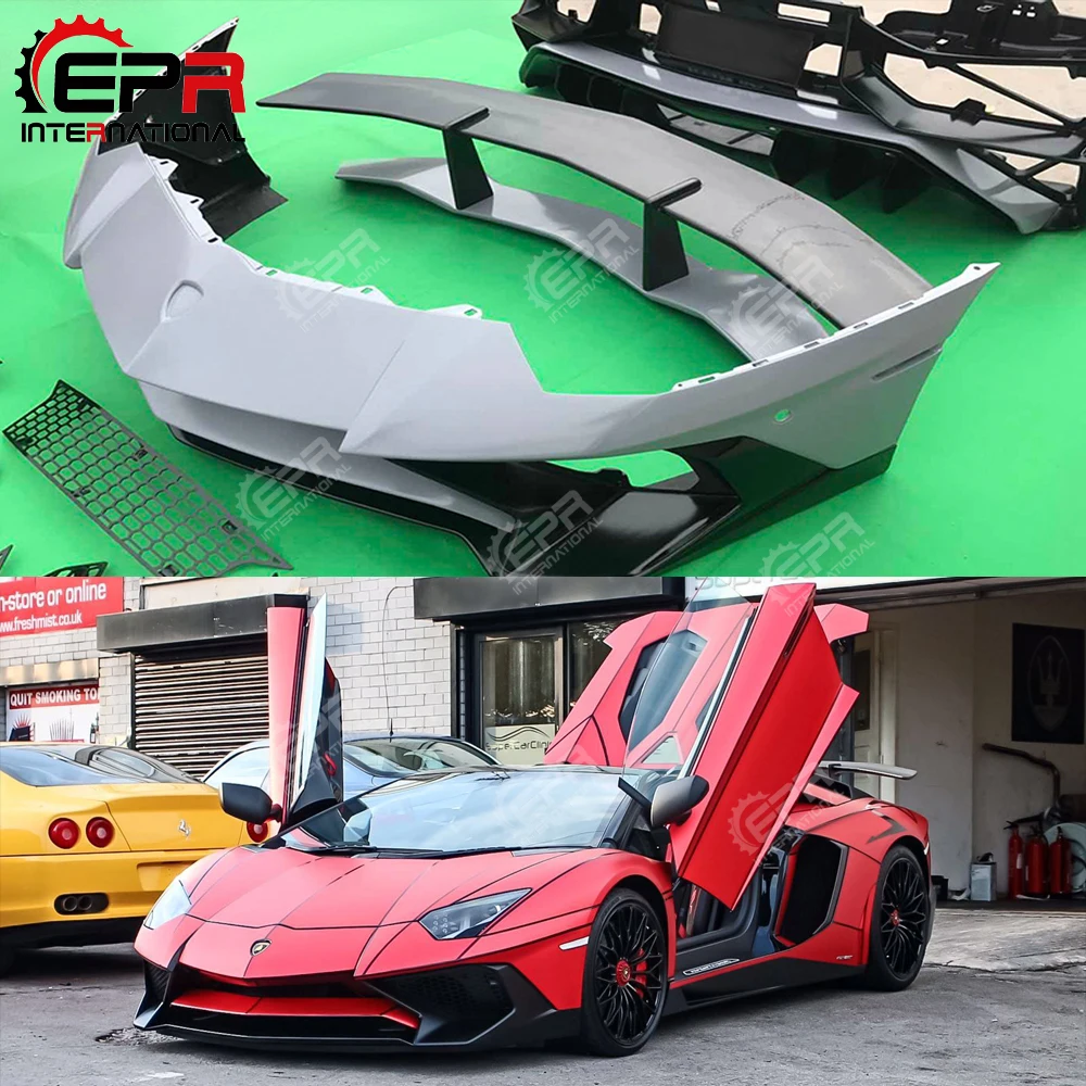 PCF For Lamborghini Aventador Tuning LP700 LP-720 750SV Front Bumper Rear Bumper Rear Spoiler Side Vents Tuning Body Kits
PCF For Lamborghini Aventador Tuning LP700 LP-720 750SV Front Bumper Rear Bumper Rear Spoiler Side Vents Tuning Body Kits