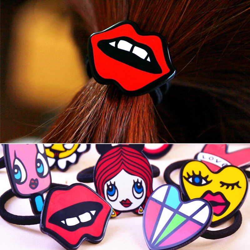 New Fashion 5Pcs Colorful Acrylic Hear Elastic Hair Bands Animal Fruit Cartoon Mix Styles for Women Kid Girls Hair Headwear Gift
New Fashion 5Pcs Colorful Acrylic Hear Elastic Hair Bands Animal Fruit Cartoon Mix Styles for Women Kid Girls Hair Headwear Gift