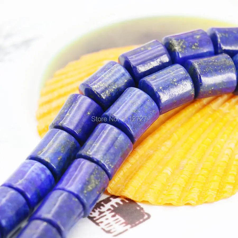 10x16mm Ornaments Blue Lapis lazuli Tube Crafts Loose DIY Beads Semi Finished Stones Jewelry Making Design Girls Gifts 15inch
10x16mm Ornaments Blue Lapis lazuli Tube Crafts Loose DIY Beads Semi Finished Stones Jewelry Making Design Girls Gifts 15inch