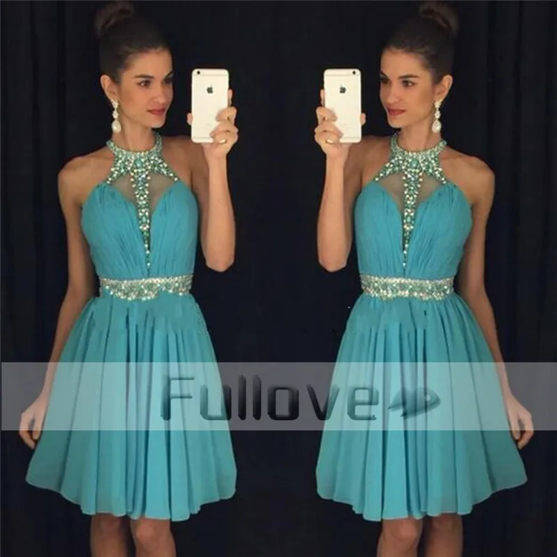 Graceful Short Crystal Prom dresses 2019 Halter Neck Sheer Beaded Formal Prom Party Dress Gowns Vestidos De Fiesta Galajurken
Graceful Short Crystal Prom dresses 2019 Halter Neck Sheer Beaded Formal Prom Party Dress Gowns Vestidos De Fiesta Galajurken