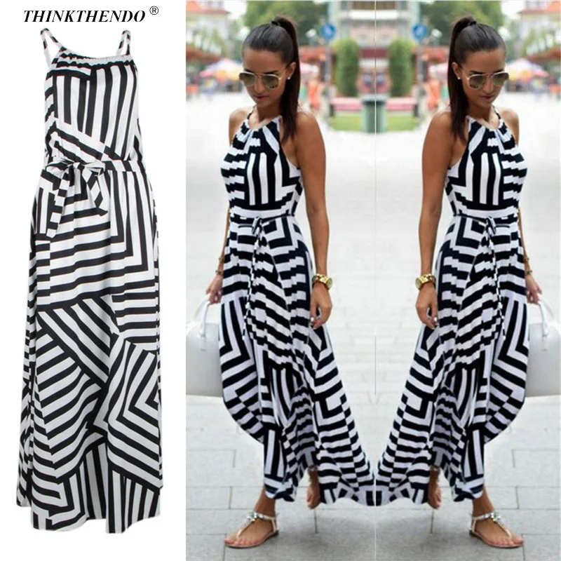 2018 hot Women Summer Dress Boho Maxi Long Evening Party Dress Sundress Geometric stripe
2018 hot Women Summer Dress Boho Maxi Long Evening Party Dress Sundress Geometric stripe