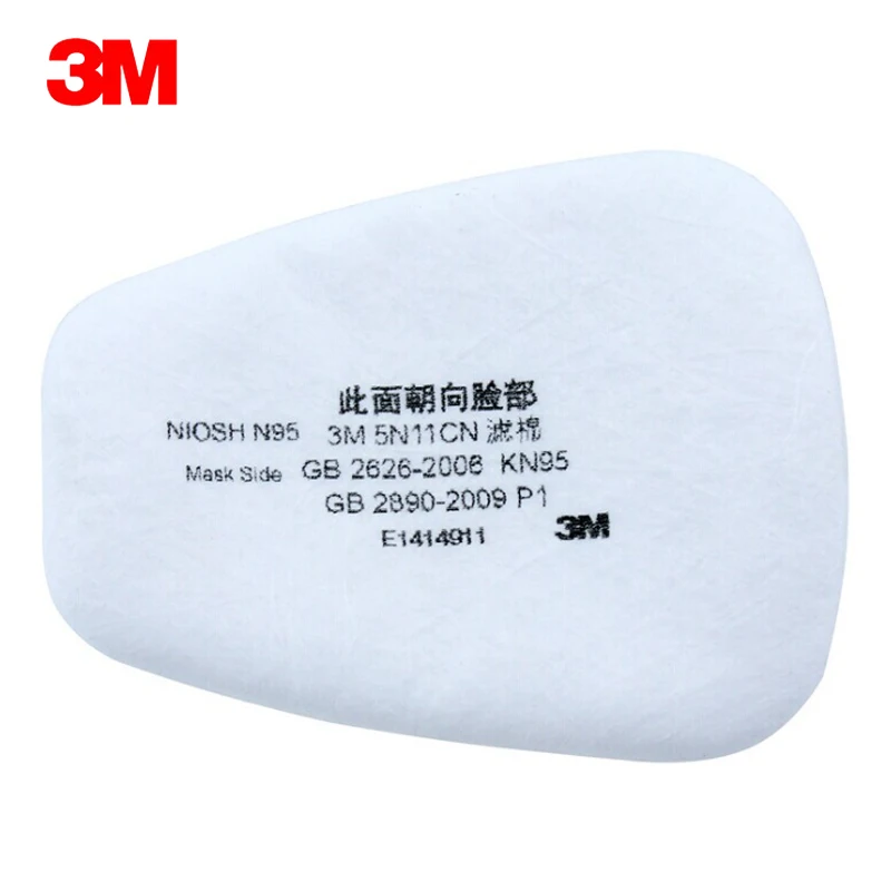 10pcs 3M 5N11CN Filter cotton Use with respirators 5000 series Mask and 3M 6000 Gas Mask Supporting Dust Filter KN90
10pcs 3M 5N11CN Filter cotton Use with respirators 5000 series Mask and 3M 6000 Gas Mask Supporting Dust Filter KN90