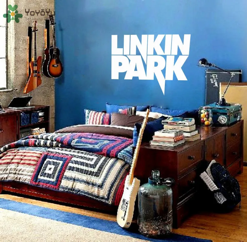 Linkin Park Wall Decal Famous Vinyl Wall Stickers Music Band Pattern Removable Boys Fans Bedroom Home Decor Art Mural DIY SY282
Linkin Park Wall Decal Famous Vinyl Wall Stickers Music Band Pattern Removable Boys Fans Bedroom Home Decor Art Mural DIY SY282