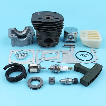 44mm Cylinder Piston Gasket .325-7T Sprocket Kit for Husqvarna 340 345 350 Chainsaw Air Fuel Filter Hand Grip Valve
44mm Cylinder Piston Gasket .325-7T Sprocket Kit for Husqvarna 340 345 350 Chainsaw Air Fuel Filter Hand Grip Valve