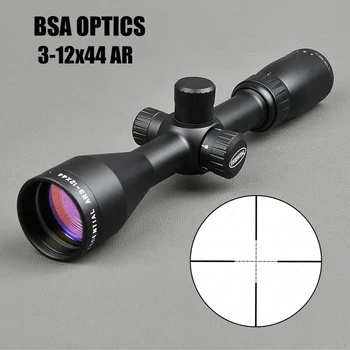 BSA OPTICS AR 3-12X44 SP Hunting Riflescopes Side Parallax Mil Dot Reticle Sight Air Gun Rifle Scope
BSA OPTICS AR 3-12X44 SP Hunting Riflescopes Side Parallax Mil Dot Reticle Sight Air Gun Rifle Scope