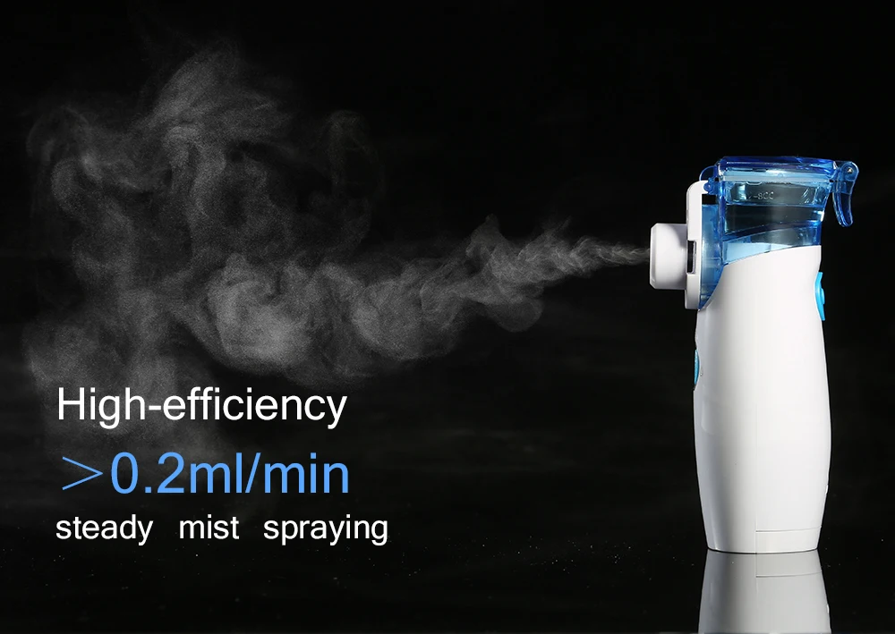 USB Rechargeable Nebulizer with Mask Carevas Medical Handheld Personal Steam Inhaler for Asthma COPD Steam Vaporizer
USB Rechargeable Nebulizer with Mask Carevas Medical Handheld Personal Steam Inhaler for Asthma COPD Steam Vaporizer