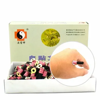 

Smokeless Self stick on Mini Moxa Paste Moxibustion Tube for Moxibustion Acupuncture Points Massage