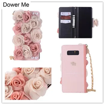 Dower Me Fashion Beautiful Rose Lace Flower Flip Wallet Handbag Leather Case For Samsung Galaxy Note 9 8 5 4 S9/8/7/6 Edge Plus
Dower Me Fashion Beautiful Rose Lace Flower Flip Wallet Handbag Leather Case For Samsung Galaxy Note 9 8 5 4 S9/8/7/6 Edge Plus