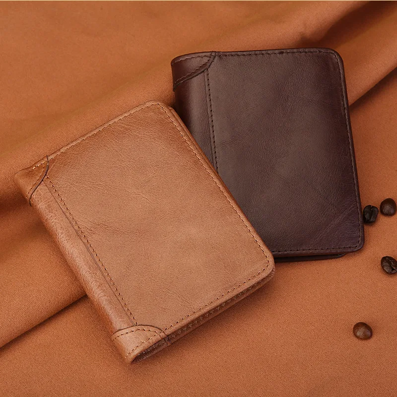 Vintage Designer 100% Genuine Carteiras Masculinas Cowhide Leather Men Short Wallet Purse Card Holder Coin Pocket Male Wallets
Vintage Designer 100% Genuine Carteiras Masculinas Cowhide Leather Men Short Wallet Purse Card Holder Coin Pocket Male Wallets