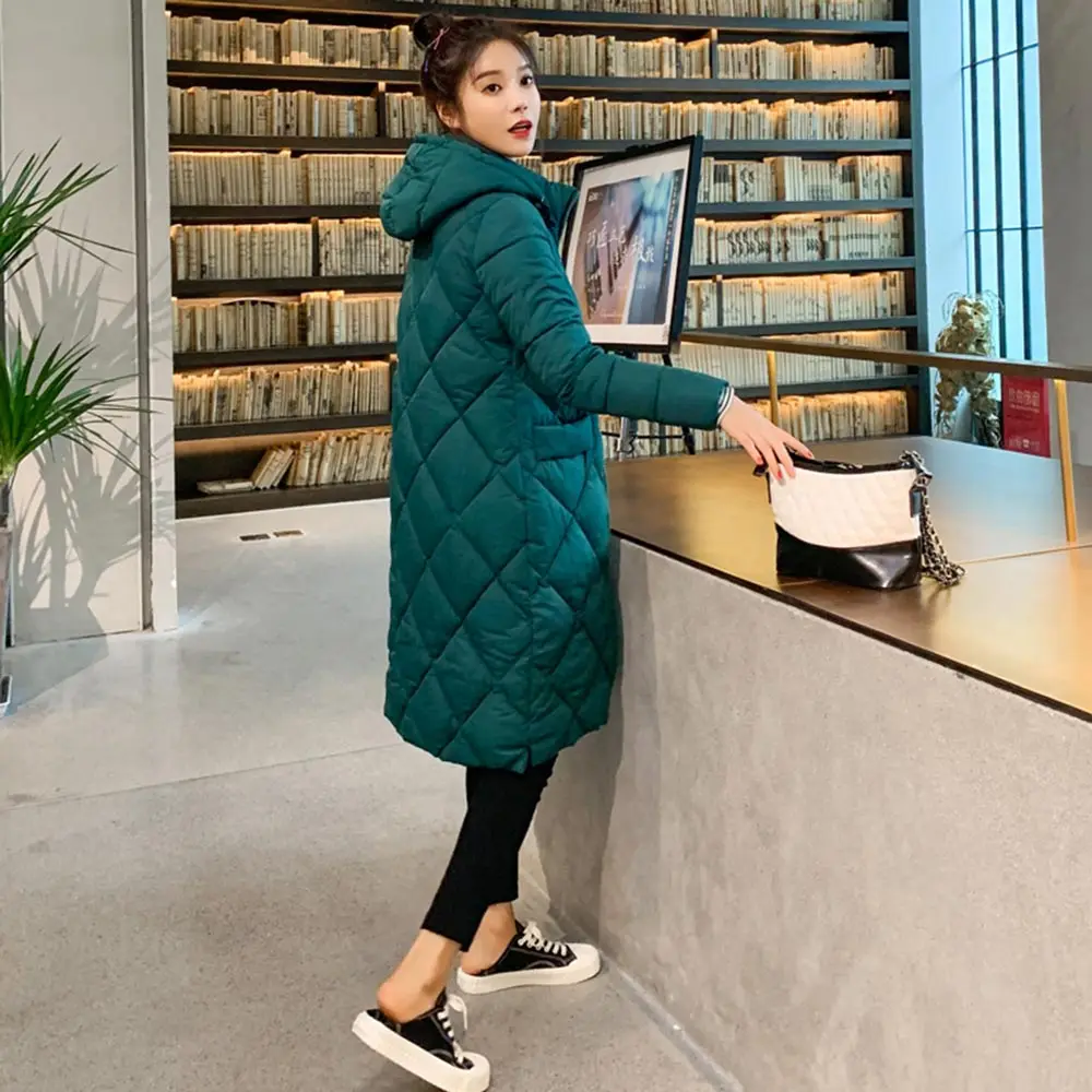 2019 Long Winter Jacket Women Thickening Warm Outerwear Parkas Female Hooded Down Cotton Padded Winter Coats woman clothes
2019 Long Winter Jacket Women Thickening Warm Outerwear Parkas Female Hooded Down Cotton Padded Winter Coats woman clothes