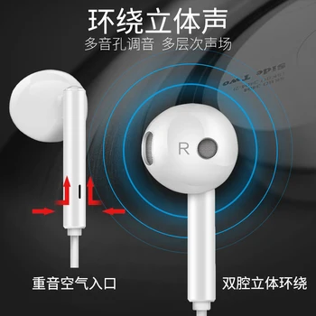 Original Huawei Earphone Honor AM115 With 3.5mm Mic Wired Controller Speaker Headsets for P8 P9 P9Plus P10 P30 Mate 20 X 8 9 10
Original Huawei Earphone Honor AM115 With 3.5mm Mic Wired Controller Speaker Headsets for P8 P9 P9Plus P10 P30 Mate 20 X 8 9 10