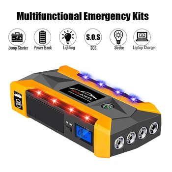 Multifunction Jump Starter 89800mAh 12V 4USB 600A Portable Car Battery Booster Charger Booster Power Bank Starting Device
Multifunction Jump Starter 89800mAh 12V 4USB 600A Portable Car Battery Booster Charger Booster Power Bank Starting Device