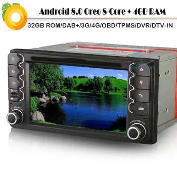 Android 8.0 Autoradio 8 Core 4G RAM 32GB ROM DAB+ Sat Nav WiFi 4G DVD BT USB SD OBD Car GPS Navigation player For TOYOTA Vios
Android 8.0 Autoradio 8 Core 4G RAM 32GB ROM DAB+ Sat Nav WiFi 4G DVD BT USB SD OBD Car GPS Navigation player For TOYOTA Vios