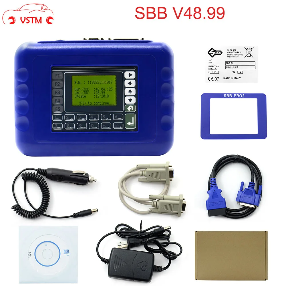 VSTM Latest Version SBB Pro2 V48.99 SBB PRO2 V48.88 Multi Langauge Key Programmer V46.02 v33.01 v33.02 Support Multi-Cars
VSTM Latest Version SBB Pro2 V48.99 SBB PRO2 V48.88 Multi Langauge Key Programmer V46.02 v33.01 v33.02 Support Multi-Cars