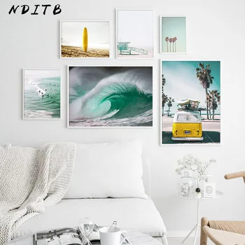 Scandinavian Poster Nordic Ocean Waves Surfing Wall Art Canvas Print Seascape Painting Tropical Decoration Picture Home Decor
Scandinavian Poster Nordic Ocean Waves Surfing Wall Art Canvas Print Seascape Painting Tropical Decoration Picture Home Decor