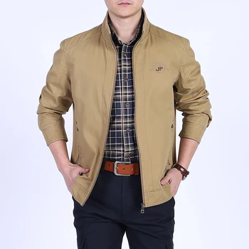 Men clothes afs jeep jackets men cotton stand collar letter embroidery military jacket coat middle-aged jaqueta masculina
Men clothes afs jeep jackets men cotton stand collar letter embroidery military jacket coat middle-aged jaqueta masculina