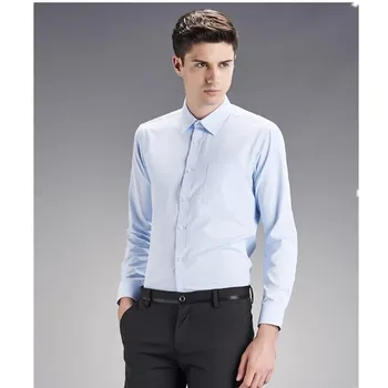 Men's shirt thin section four seasons middle-aged men's hot-free slim long-sleeved men's shirts
Men's shirt thin section four seasons middle-aged men's hot-free slim long-sleeved men's shirts