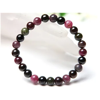 7.5mm Genuine Natural Tourmaline Quartz Gemstone Crystal Round Bead Stretch Woman Bracelet
7.5mm Genuine Natural Tourmaline Quartz Gemstone Crystal Round Bead Stretch Woman Bracelet