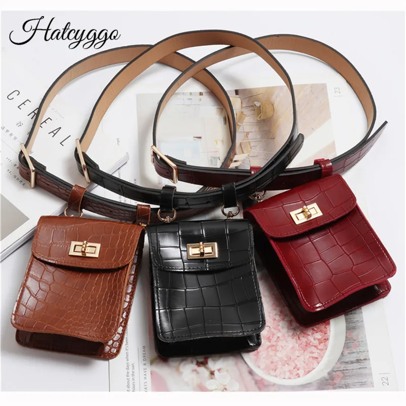 HATCYGGO Vintage Waist Bag Belt Leather Fanny Pack For Women Belt Bags Crocodile Waist Pack Bag Small Pouch Phone Female Purse
HATCYGGO Vintage Waist Bag Belt Leather Fanny Pack For Women Belt Bags Crocodile Waist Pack Bag Small Pouch Phone Female Purse