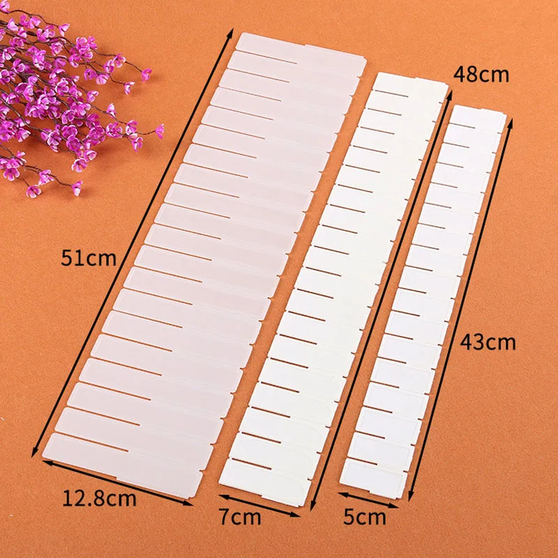 100pcs Verstelbare Garderobe Lade Divider Opslag Duig For a Banden Sokken Beha Ondergoed Organizer Kast Verdelers
100pcs Verstelbare Garderobe Lade Divider Opslag Duig For a Banden Sokken Beha Ondergoed Organizer Kast Verdelers