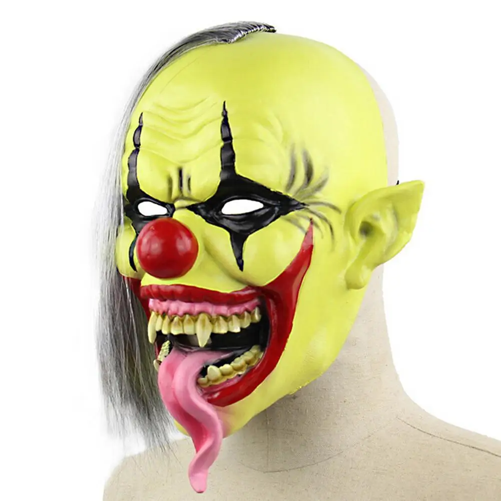Scary Snake Tongue Evil Green Face Clown Mask Horror Masquerade Adult Ghost Mask Halloween Props Costumes Fancy Dress
Scary Snake Tongue Evil Green Face Clown Mask Horror Masquerade Adult Ghost Mask Halloween Props Costumes Fancy Dress