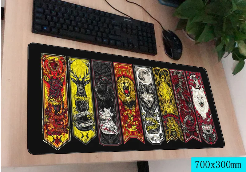 Game of Thrones mousepad gamer 700x300X3MM gaming mouse pad large Gorgeous notebook pc accessories laptop padmouse ergonomic mat
Game of Thrones mousepad gamer 700x300X3MM gaming mouse pad large Gorgeous notebook pc accessories laptop padmouse ergonomic mat