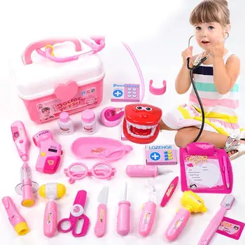 LeadingStar 25Pcs Kids Simulation Medicine Box Doctor Toys Sets Funny Pretend Play Nurse Medical Kits for Children zk30
LeadingStar 25Pcs Kids Simulation Medicine Box Doctor Toys Sets Funny Pretend Play Nurse Medical Kits for Children zk30