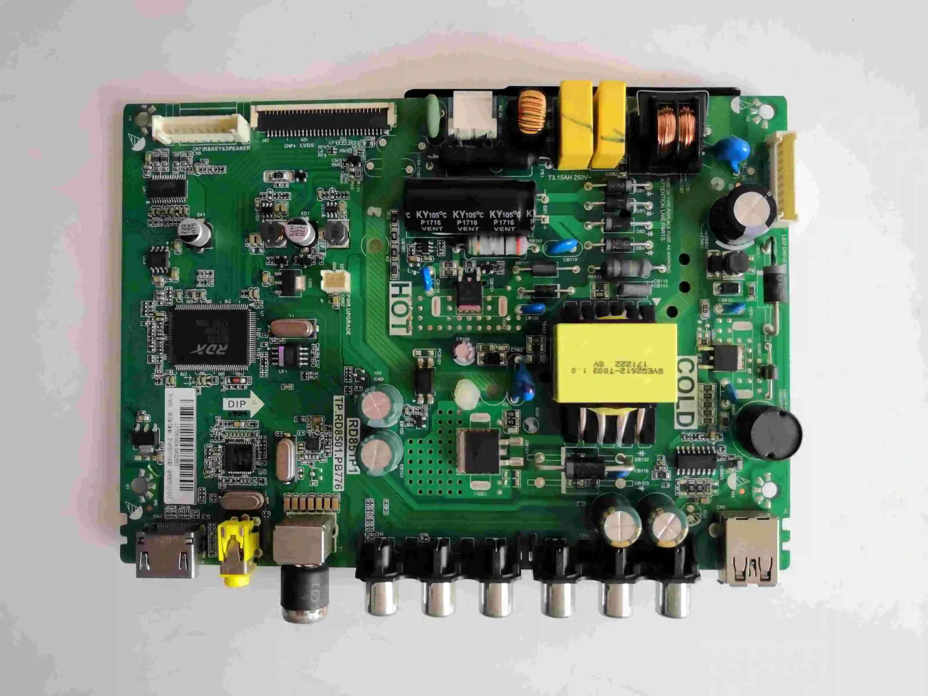 Main Board Power Circuit Logic Constant Current LCD TV L32F1B motherboard TP.RD8501.PB776 LVW320CSOT | Электроника