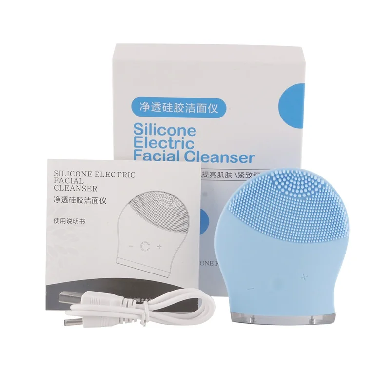 Electric Face Scrub Cleanser Vibrate Pore Clean Silicone Cleansing Brush Massager Facial Vibration Skin Care Spa Massage
Electric Face Scrub Cleanser Vibrate Pore Clean Silicone Cleansing Brush Massager Facial Vibration Skin Care Spa Massage