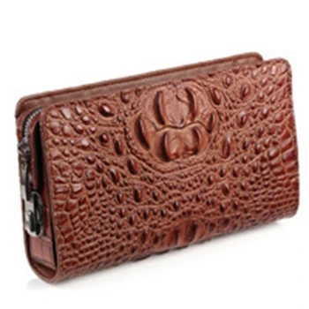 Crocodile pattern Cowhide leather password lock Anti-theft wallet Men's Clutch Bag Card Holder Wallet Mobile phone bag handbag
Crocodile pattern Cowhide leather password lock Anti-theft wallet Men's Clutch Bag Card Holder Wallet Mobile phone bag handbag