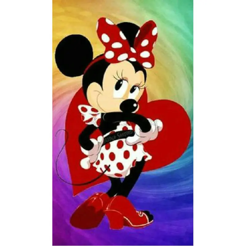 Diamond embroidery mosaic Cross Stitch full diy 5d diamond painting minnie mouse picture handmade crafts home Decor
Diamond embroidery mosaic Cross Stitch full diy 5d diamond painting minnie mouse picture handmade crafts home Decor