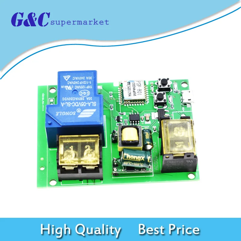 220V 30A Wifi Remote High Power Relay Module For Remote Control Switch 
220V 30A Wifi Remote High Power Relay Module For Remote Control Switch