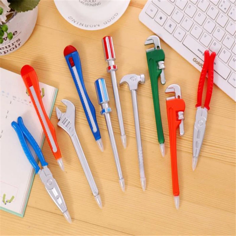 1 pc Simulation Hardware Tools Vise Hand Knife Hammer Creative Ballpoint Pens Quality Pen Office School Supplies
1 pc Simulation Hardware Tools Vise Hand Knife Hammer Creative Ballpoint Pens Quality Pen Office School Supplies